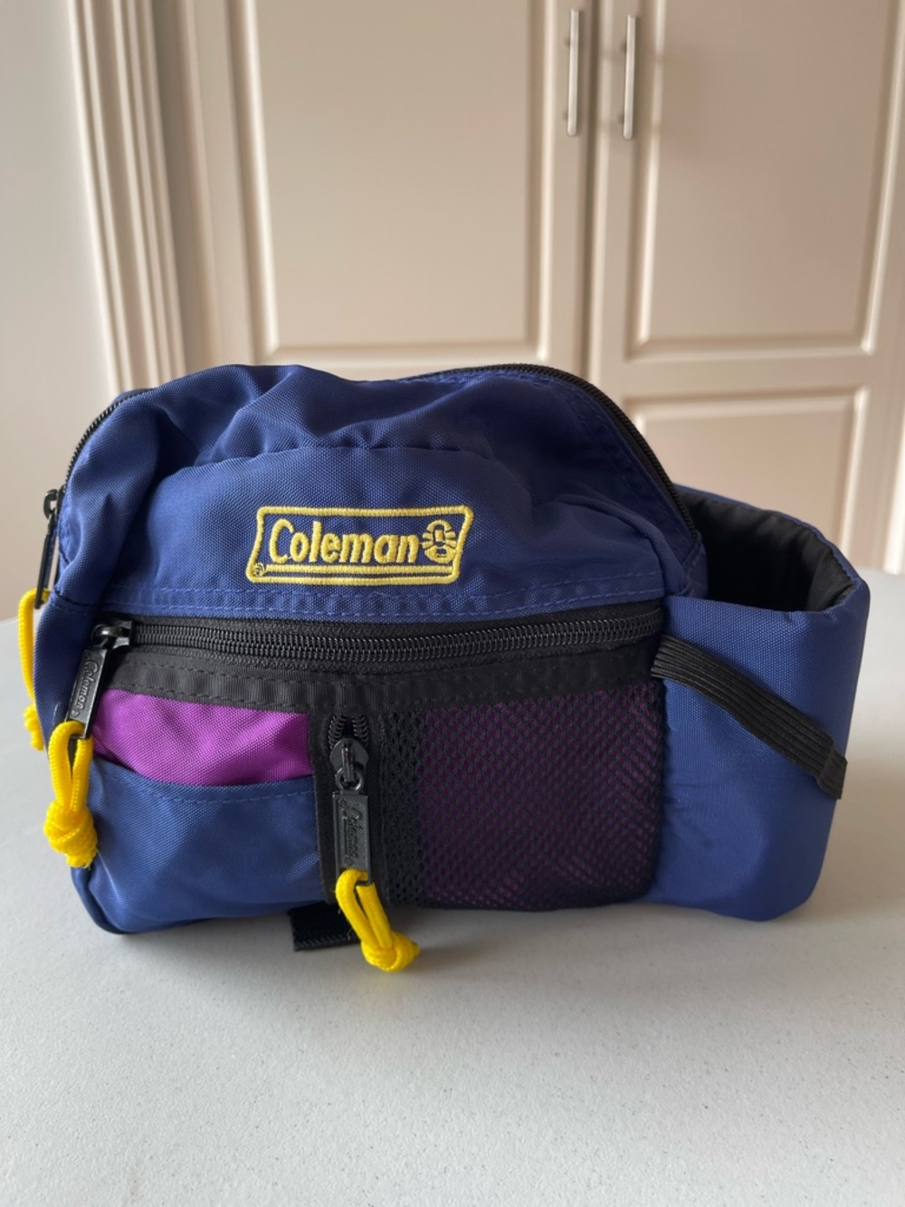 Coleman Vintage waist bag fanny pack hiking camping outdoor granola gorpcore
